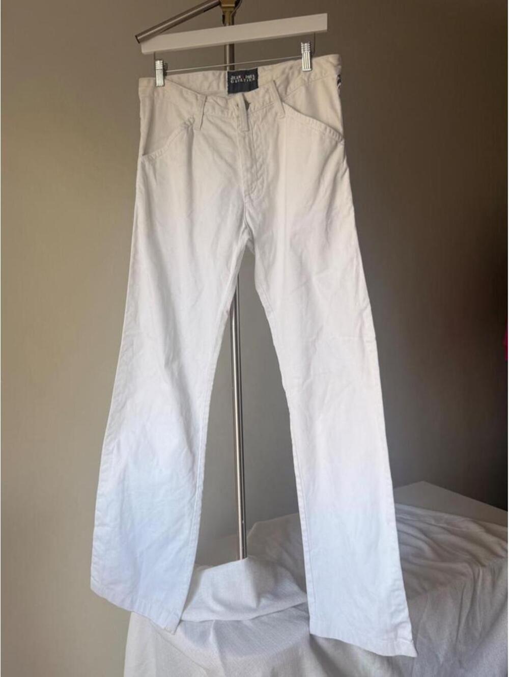 Jean-Paul Gaultier Women's White Jeans